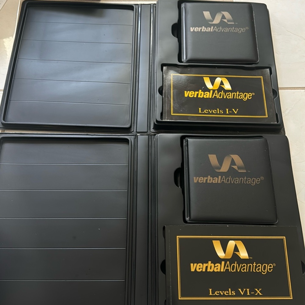 Verbal Advantage 24 CDs set with definition books